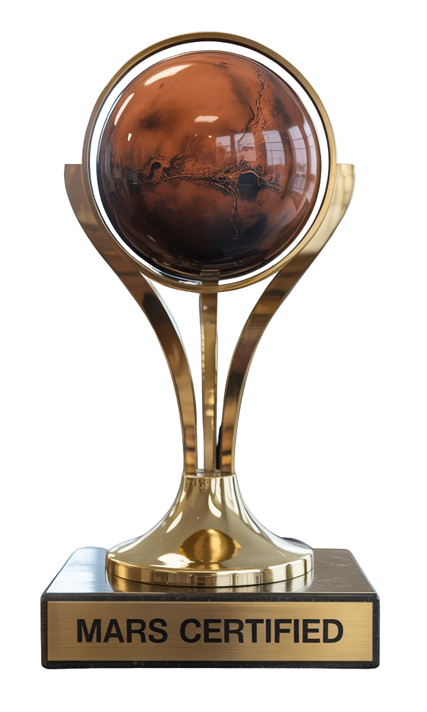 Mars Certified Trophy